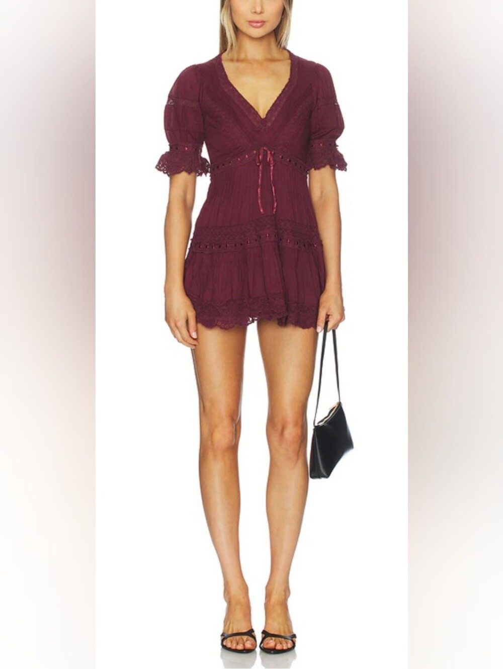 LoveShackFancy Lilas Dress / Spice Berry Size 14